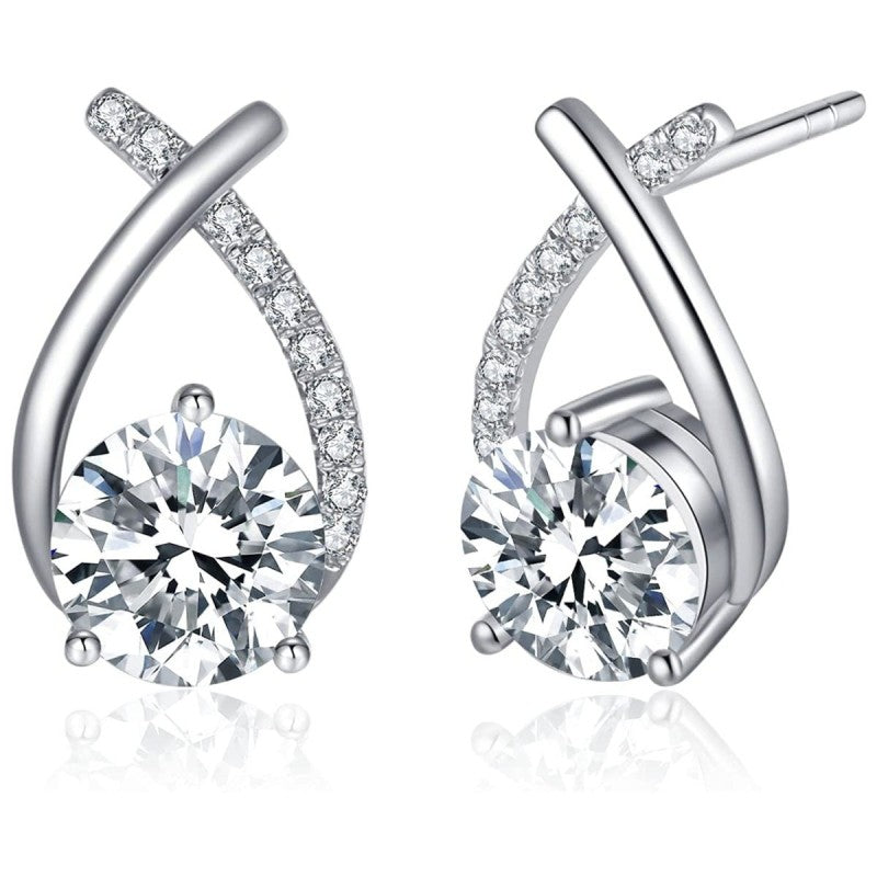 Twist Earrings (1 CT VVS1)